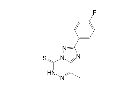 2-(4-fluorophenyl)-8-methyl-6H-[1,2,4]triazolo[1,5-d][1,2,4]triazine-5-thione