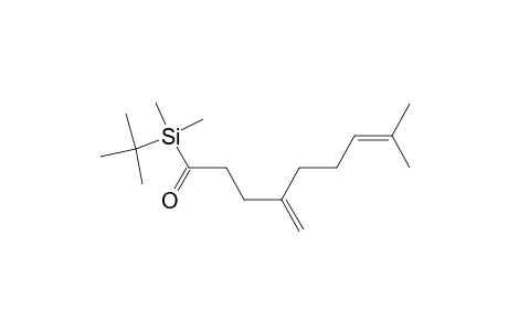 1-[(TERT.-BUTYL)-DIMETHYLSILYL]-8-METHYL-4-METHYLIDENENON-7-EN-1-ONE