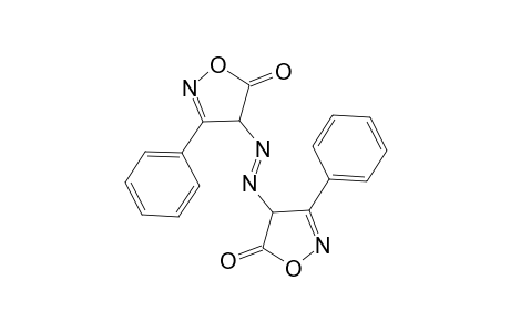 5(4H)-Isoxazolone, 4,4'-azobis[3-phenyl-