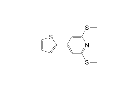 2,6-bis(methylsulfanyl)-4-(2-thienyl)pyridine