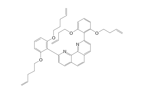 2-[2,6-Bis(but-3-enoxy)phenyl]-9-[2,6-bis(pent-4-enoxy)phenyl]-1,10-phenanthroline