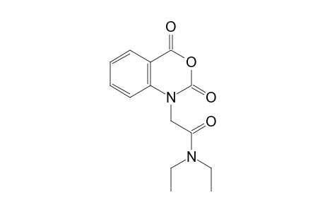 N,N-diethyl-1,4-dihydro-2,4-dioxo-2H-3,1-benzoxazine-1-acetamide