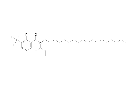 Benzamide, 2-fluoro-3-trifluoromethyl-N-(2-butyl)-N-octadecyl-