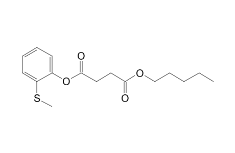 Succinic acid, 2-methylthiophenyl pentyl ester