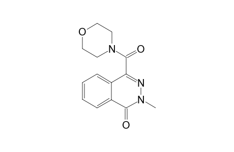 2-methyl-4-(4-morpholinylcarbonyl)-1(2H)-phthalazinone