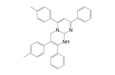 6,9-Dihydro-2,8-diphenyl-4,6-bis(p-tolyl)-4H-pyrimido[1,2-a]pyrimidin-9a(1H)-yliumchloride