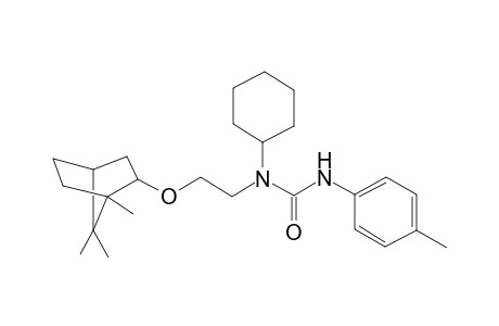 N-cyclohexyl-N'-(4-methylphenyl)-N-{2-[(1,7,7-trimethylbicyclo[2.2.1]hept-2-yl)oxy]ethyl}urea