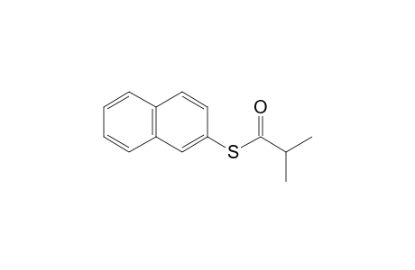 2-Naphthalenethiol, S-(2-methylpropionyl)-