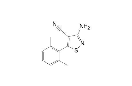 3-Amino-5-(2,6-dimethylphenyl)-1H-isothiazole-4-carbonitrile