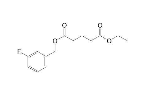 Glutaric acid, ethyl 3-fluorobenzyl ester