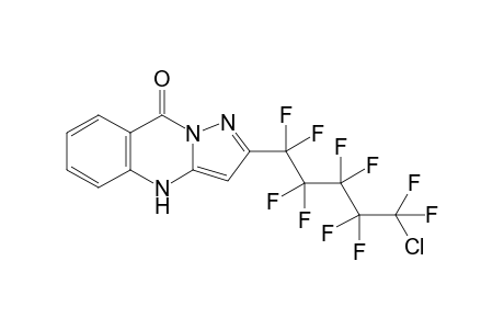 2-(5-Chloro-decafluoropentyl)-4H-pyrazolo[5,1-b]quinazolin-9-one