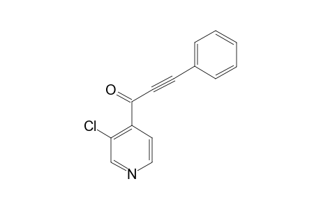 1-(3-CHLOROPYRIDIN-4-YL)-3-PHENYLPROP-2-YN-1-ONE