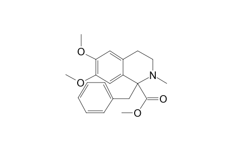 Methyl 1-benzyl-6,7-dimethoxy-2-methyl-1,2,3,4-tetrahydro-1-isoquinolinecarboxylate