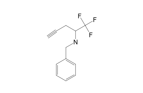 BENZYL-[1-(TRIFLUOROMETHYL)-BUT-3-YNYL]-AMINE