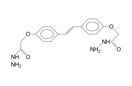 E-4,4'-Bis(hydrazinocarbonylmethoxy)-stilbene