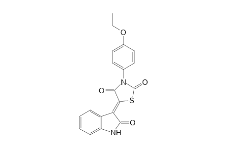 3-(4-Ethoxy-phenyl)-5-(2-oxo-1,2-dihydro-indol-3-ylidene)-thiazolidine-2,4-dione