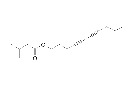 Deca-4,6-diyn-1-yl 3-methylbutanoate