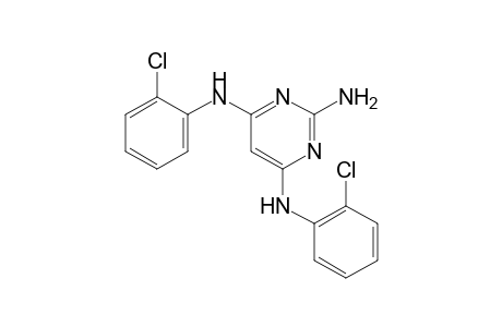 2-amino-4,6-bis(o-chloroanilino)pyrimidine