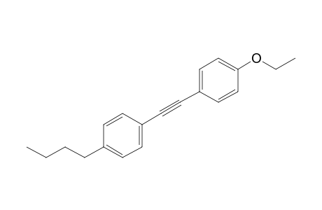 1-n-Butyl-4-[(4-ethoxyphenyl)ethynyl]benzene