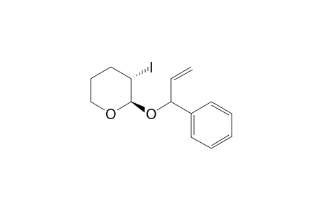 trans-3-Iodo-2-[(1-phenyl-2-propenyl)oxytetrahydropyran