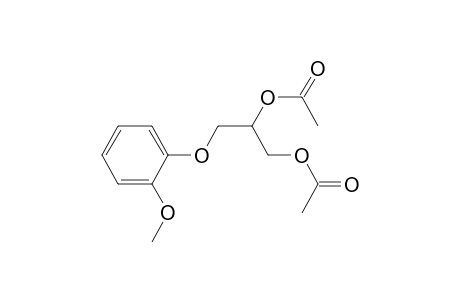 1,2-Diacetoxy-3-(2-methoxyphenoxy)propane