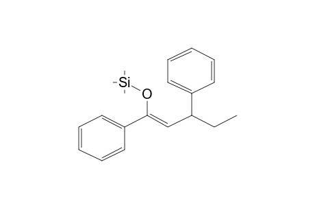 1-Pentene, 1,3-diphenyl-1-(trimethylsilyloxy)-