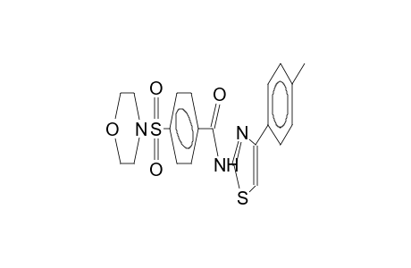N-[4-(4-methylphenyl)]-4-morpholinosulfonylbenzamide