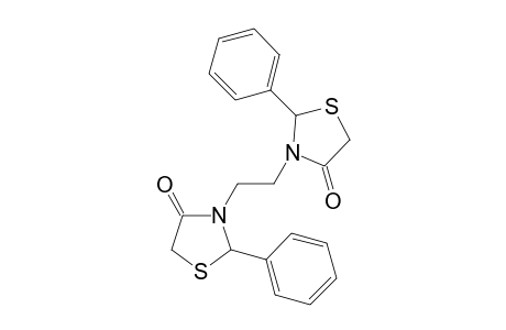 1,2-BIS-(2-PHENYL-4-OXO-1,3-THIAZOLIDIN-3-YL)-ETHANE