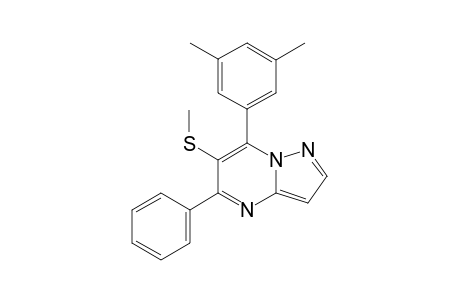 7-(3,5-Dimethylphenyl)-6-(methylthio)-5-phenylpyrazolo[1,5-a]pyrimidine