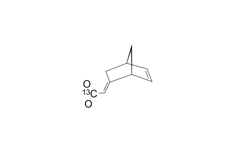 (BICYCLO-[2.2.1]-HEPT-5'-EN-2'-YLIDENE)-(1-13C)-ETHANOIC-ACID;ISOMER-A