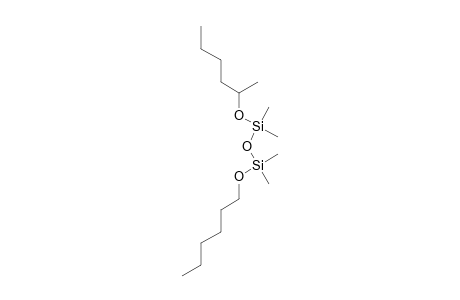 Silane, dimethyl(dimethyl(2-hexyloxy)silyloxy)hexyloxy-