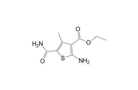 Ethyl 2-amino-5-(aminocarbonyl)-4-methyl-3-thiophenecarboxylate