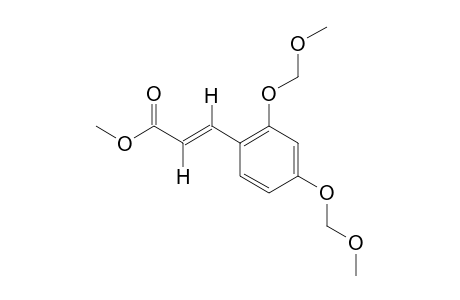 (E)-3-[2,4-BIS-(METHOXYMETHOXY)-PHENYL]-PROPENOIC-ACID-METHYLESTER