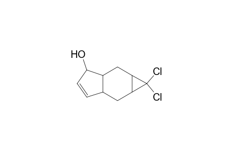 1,1-Dichloro-1a,2,2a,5a.6.6a-hexahydro-1H,3H-cycloprop[f]inden-3-ol