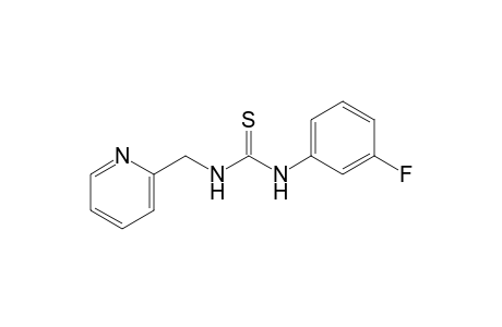 1-(m-fluorophenyl)-3-[(2-pyridyl)methyl]-2-thiourea