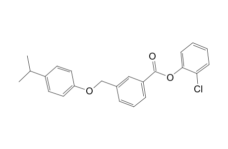 2-Chlorophenyl 3-[(4-isopropylphenoxy)methyl]benzoate