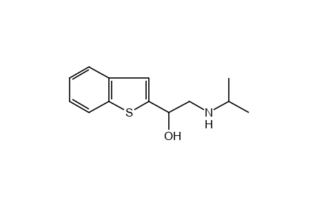 alpha-[(ISOPROPYLAMINO)METHYL]BENZO[b]THIOPHENE-2-METHANOL