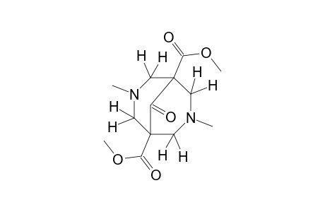 3,7-Dimethyl-9-oxo-3,7-diazabicyclo[3.3.1]nonane-1,5-dicarboxylic acid, dimethyl ester