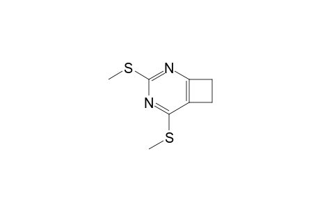 2,4-Bis(methylsulfanyl)-5,6-dihydrocyclobuta[d]-pyrimidine