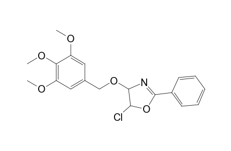 (E)-5-Chloro-4-(3,4,5-trimethoxybenzyloxy)-2-phenyl-2-oxazoline