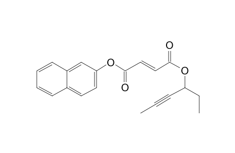 Fumaric acid, naphth-2-yl hex-4-yn-3-yl ester