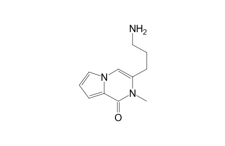3-(3-Amino-propyl)-2-methyl-pyrrolo(1,2-A)pyrazin-1(2H)-one