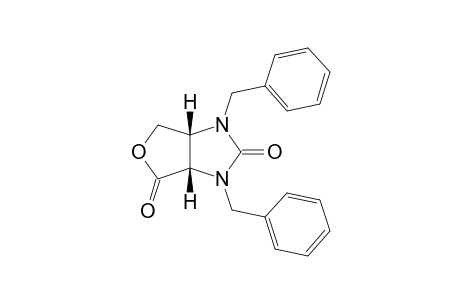 (3aS,6aR)-1,3-bis(phenylmethyl)-6,6a-dihydro-3aH-furo[3,4-d]imidazole-2,4-dione