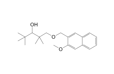 1-(7-Methoxynaphthalen-6-yl)methoxy-2,2,4,4-tetramethylpentan-3-ol