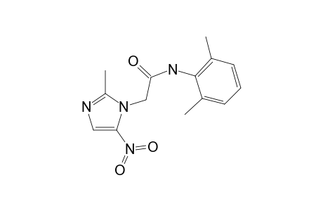 N-(2,6-Dimethyl-phenyl)-2-(2-methyl-5-nitro-imidazol-1-yl)-acetamide