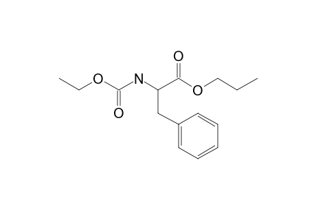 L-Phenylalanine, N-ethoxycarbonyl-, propyl ester