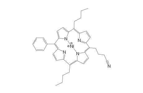 {5,15-Dibutyl-10-(4-cyanobutyl)-20-phenylporphyrinato}nickel (ii)