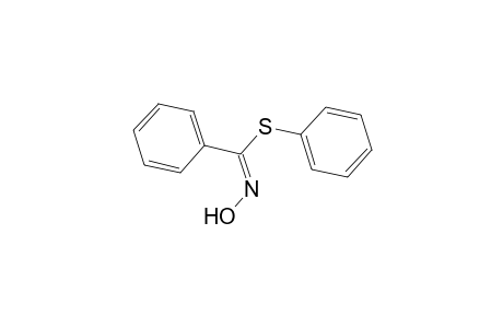 Phenyl N-hydroxybenzenecarbimidothioate