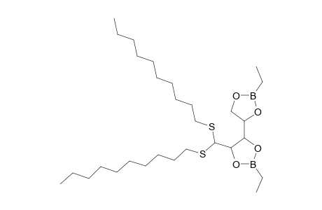 D-XYLOSE, N-DECYL-2,3:4,5-DI-O-ETHYLBORANDIYL-1,1-DITHIO-