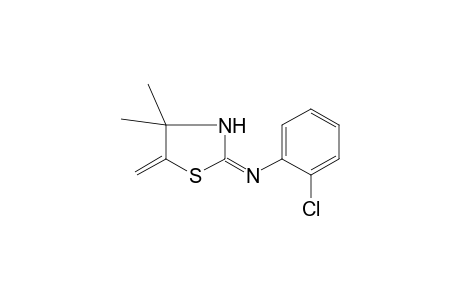 2-[(o-chlorophenyl)imino]-4,4-dimethyl-5-methylenethiazolidine